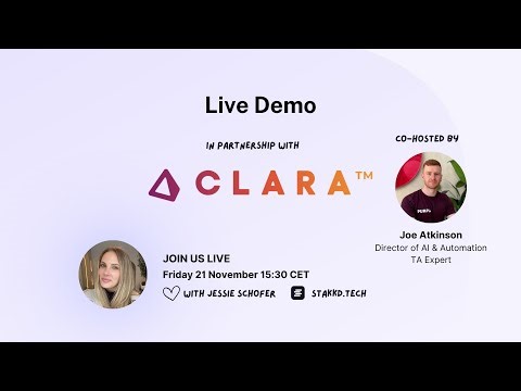 CLARA Live Demo | HR Tech Insights with Jessie Schofer