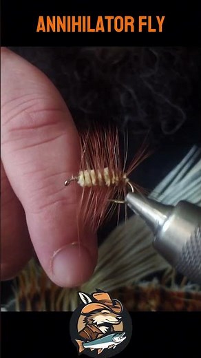 Fly Tying with Nimby! Annihilator fly, Patterns, Techniques and Materials to catch more Trout.