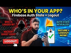 Who Is Logged In? 🤯 | Firebase Auth State + Logout