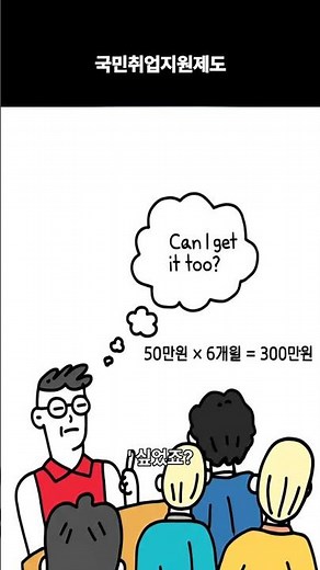 국민취업지원제도 | 월 50만원 공짜? 당신이 모르는 취업지원금 조건! #꿀팁 #취준생 #법칙
