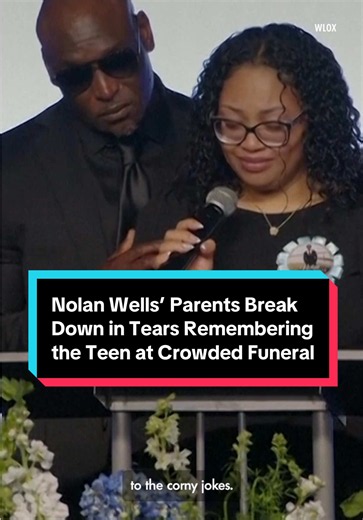 Nolan Wells funeral: parents remember teen, ask public for help