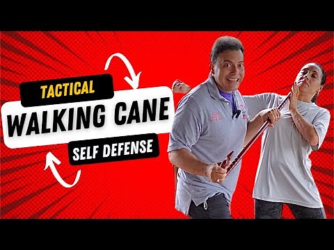 3 Tactical Walking Cane Self Defense Moves for Age 50 +