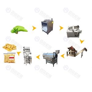 [Hot Item] Snack Machine Food Processing Banana Chips Making Machine Plantain Chips Production Line