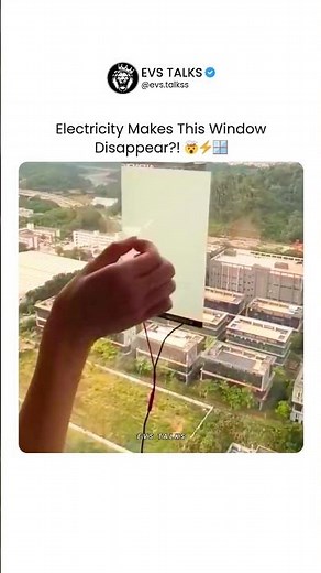 Electricity Makes This Window Disappear?! 🤯⚡🪟 | PDLC Smart Glass