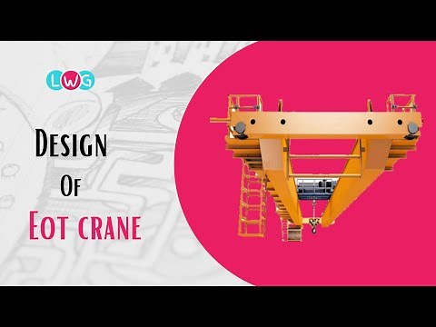 Design of EOT Crane | Step 1 - Number of falls, Number of bend, Type of rope selection | LWG |