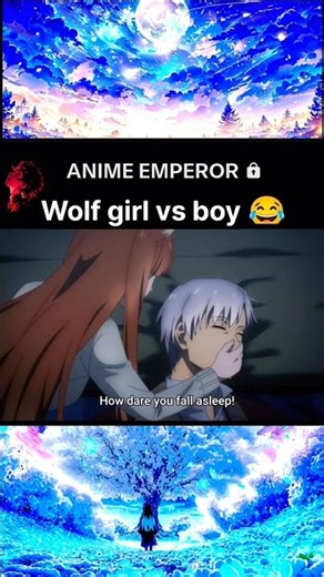 Wolf girl vs 1 Boy 😂😅 |#shorts #anime