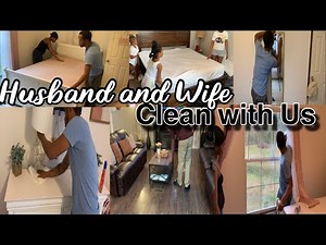 Husband and Wife Clean with Us| Cleaning Motivation| Get it All Done| Speed Cleaning|