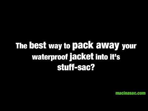 How to fold away our Packable Jacket