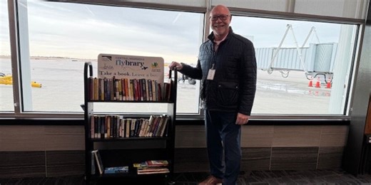 CNRA and Grand Island Public Library launch “Flybrary” for travelers