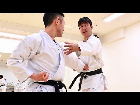 How to use your Center of Gravity in Karate【Karate at home: 2 】Tatsuya Naka