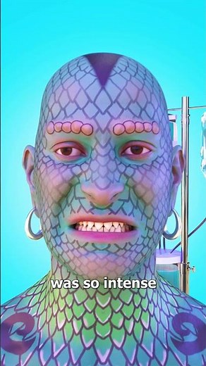 He Turned Himself Into A Lizard 😳