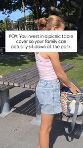 Gross, dirty picnic table? No problem with a Mud Mates Picnic Table Cover! Our NZ-made elasticated table covers stay put, cover up the dirt and mess, and won’t flap in the wind. 💙 Easy to wipe clean 💙 Secure elastic fit - no more flyaways! 💙 Made in NZ Ideal for camping tables too! Ready for hassle-free, clean outdoor dining? Get yours now! | Mud Mates