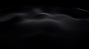 Glow lines pattern wave slow motion looping background.