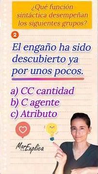 ✅☝️Syntax Test ☝️#SpanishLanguage #ESO #HighSchool #EvAU #PAU