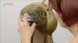 Push Up Braid #sharonblain tutorials 💪🏻✨ - Global Workshops | www.sharonblain.com/courses DVDs | www.sharonblain.com/books | Sharon Blain Education