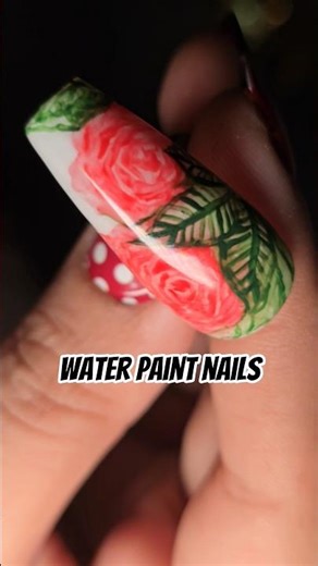 I Tried the Viral Water Nail Art Trend