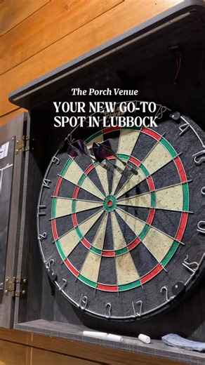 Looking for things to do in Lubbock? 👀 The Porch Venue is more than just a night out, it’s cosmic clay shooting, axe throwing, darts, and arcade games all in one spot. Perfect for group events, date nights, or a dad’s weekend. 🎯 Tag your crew and plan your next night here ⬇️ #LubbockThingsToDo #ThePorchVenue #CosmicClayShooting #LubbockNightlife #WestTexasFun | Visit Lubbock
