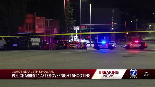 One man hurt in Old Market shooting, suspect now in custody