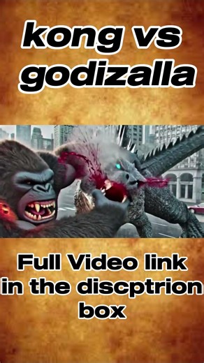 Kong vs Godzilla war