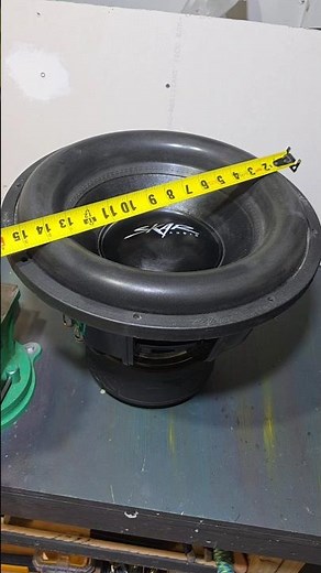 ZVX 🔊 15 Inch Skar Audio Subwoofer Heavy Dutty #shorts