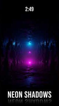 🖤 Neon Shadows – Obsidian Synthwave | Void Echo