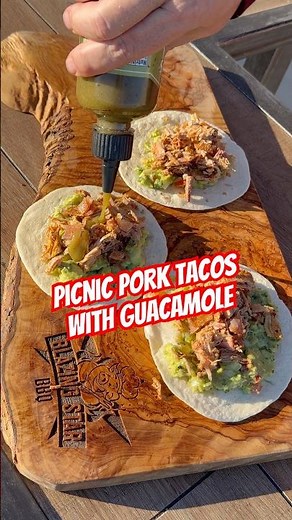 Picnic Pork Tacos With Fresh Guacamole