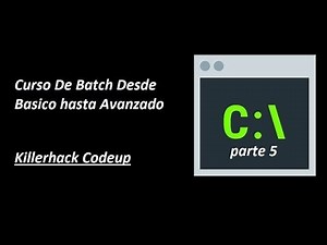 Curso de batch desde Básico a Avanzado Parte 5 ✅
