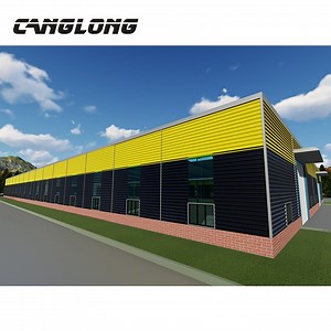 [Hot Item] Pre Engineered Prefabricated Metal Steel Frame Sheds Buildings