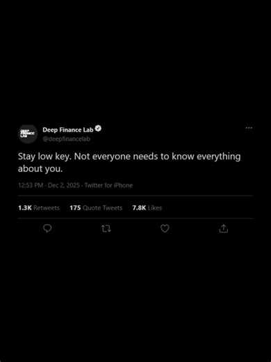 Follow @deepfinancelab for more daily wealth & mindset content. #motivation #mindset #success #wealth #discipline