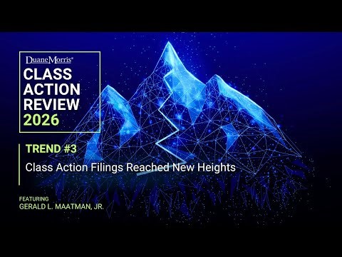 Trend #3 – Class Action Filings Reached New Heights