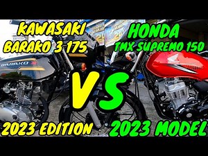 HONDA TMX SUPREMO 150 2023 MODEL VS KAWASAKI BARKO 3 2023 EDITION