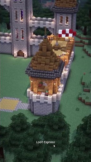 Building the Perfect Ice Castle in Minecraft#minecraft #minecraftshorts