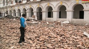 Photos taken by a tourist of Nepal devastation