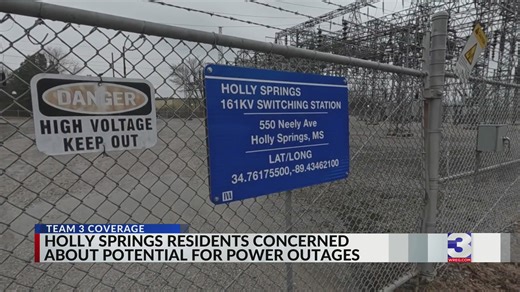 Holly Springs hoping power stays on as winter storm approaches