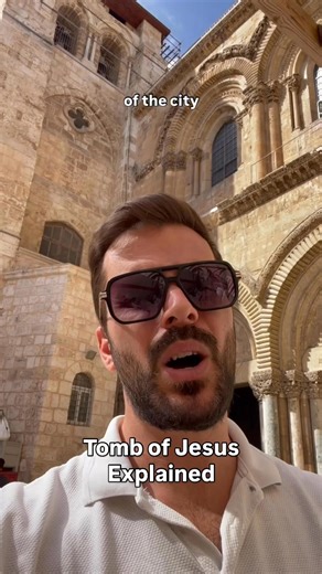 The Tomb of Jesus, located in Jerusalem, is site where Jesus Christ was buried and resurrected after his crucifixion. The most widely accepted location is within the Church of the Holy Sepulchre, in the Christian Quarter of the Old City. The tomb is a small rock-cut chamber enclosed by an ornate shrine known as the Aedicule, which stands within the church’s rotunda. This sacred site has been venerated since the 4th century, when Emperor Constantine’s mother, Saint Helena, identified it during he