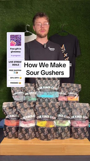How We Make Sour Gushers: A Sweet Confectionery Guide