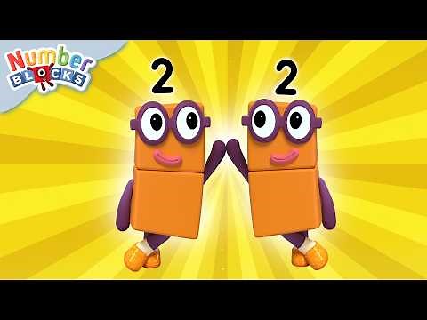 Learn How to Count in Twos | Learn to Count for Kids Compilation | Number Cartoon | Numberblocks