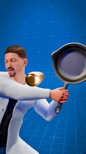 Buzz Sattu on Instagram: "Can a cast-iron pan deflect a bullet? 😱 #instagramreels #facts #amazingfact #viral #trending #3danimation #reel"