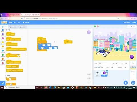 Scratch tutorial - how to make a jumping game in scratch
