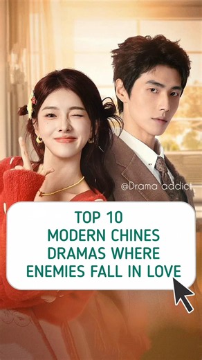 Top 10 modern Chinese Dramas Where Enemies Fall in Love #trending #shorts #koreandrama #ytshorts