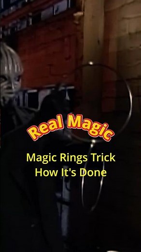 Real Magic _ Linking Rings , How It's Done