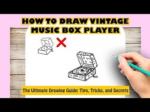 VINTAGE MUSIC BOX PLAYER Simple Tutorial