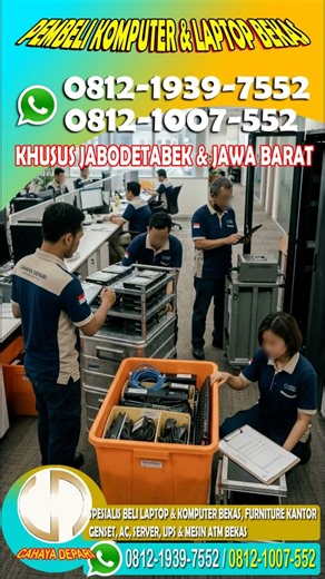 JUAL BELI KOMPUTER BEKAS & LAPTOP BEKAS DALAM JUMLAH BANYAK/BORONGAN. #jualbelikomputerbekas