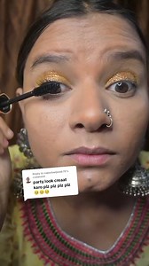 Replying to @najeebanjum670 My Party Makeup Look Challenge 😹🤣#fyp #viral