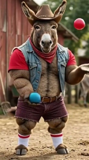 Circus donkey 🎪 funny videos #music #funny #donkey #song #viral #trend
