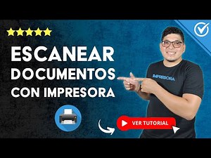 How to Scan Documents or Photos on Windows with Any Printer | 💻 Without Programs 🖨️