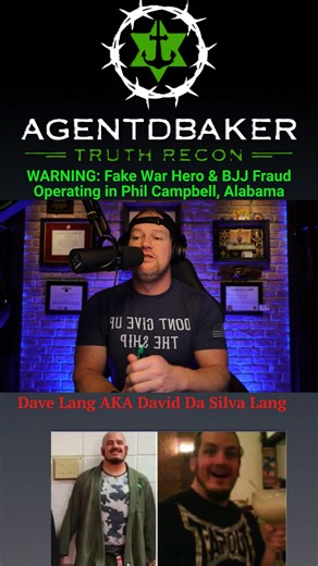 🚨 PHIL CAMPBELL WARNING 🚨 My name is Agent D. Baker, and this is my hometown. I grew up in Phil Campbell, Alabama. I went to Phil Campbell High School. And now, I’m speaking out because our town is being lied to. A man named David Lang—also known as David Da Silva Lang—is reportedly teaching classes here, rent-free from our community center, while claiming to be a U.S. Army war hero from the 101st Airborne and a Brazilian Jiu-Jitsu black belt. But according to separate investigations he’s been