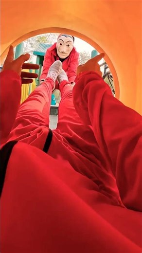 Parkour money heist playground rooftop most viral video 😨😱😱???#foryou #funny #cute #fun #viral