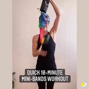 448 reactions · 330 shares | You can do this quick and easy 10-minute workout anytime, anywhere with your brand new mini-bands  What mini-bands questions do you have for our FitPros? | Jazzercise | Facebook