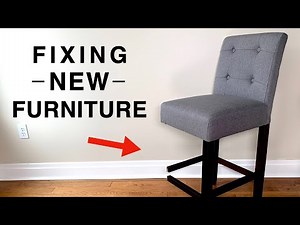 New Furniture = New Problems: Solutions to Repair Furniture, by the Fixing Furniture YouTube Channel